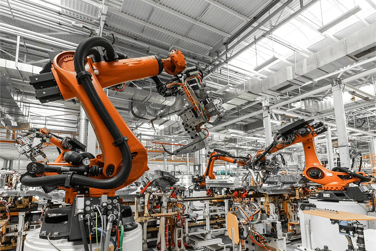 robot industriali automotive