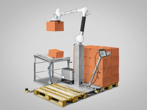 Dal braccio umano alla robotica collaborativa : 100 anni di pallettizzazione