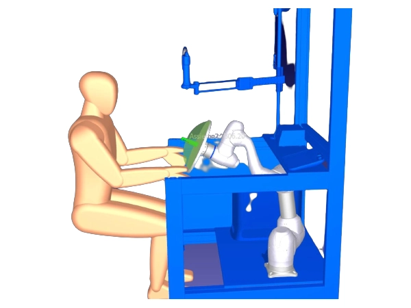 Cobot = esoscheletro attivo non indossabile