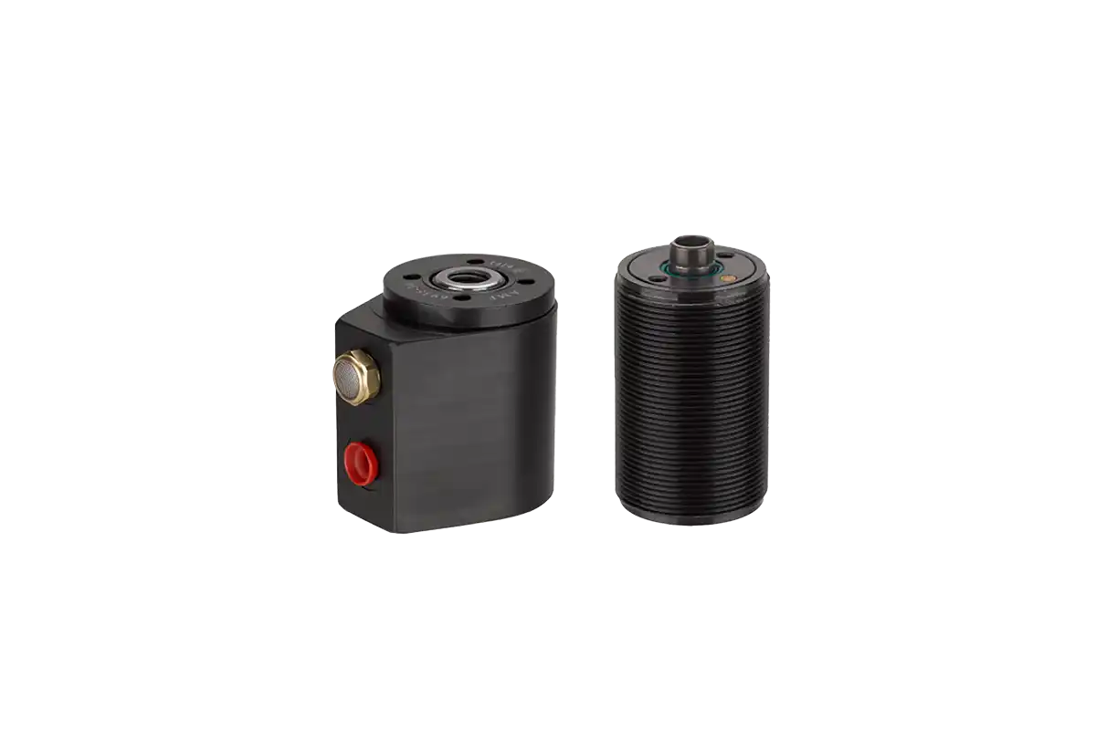 2 CILINDRI CON PISTONE CAVO 2