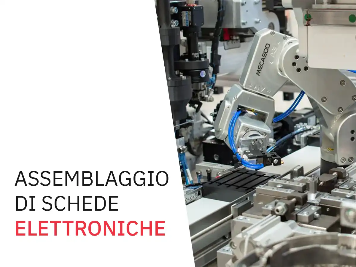 Assemblaggio schede robot 2